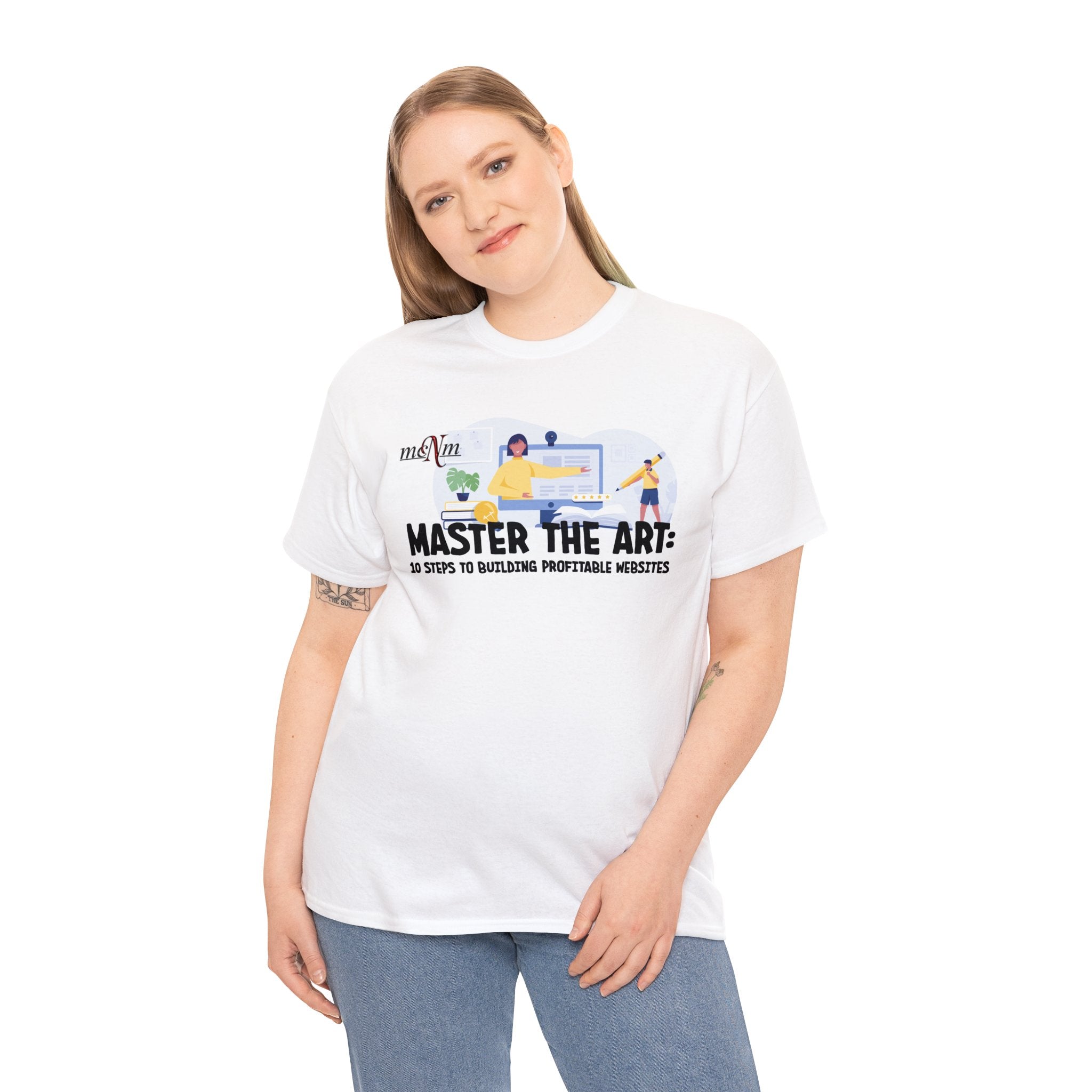 Unisex Heavy Cotton Tee - Master The Art