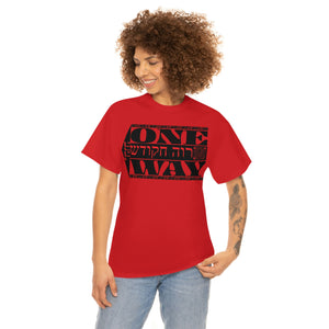 One Way Unisex Heavy Cotton Tee