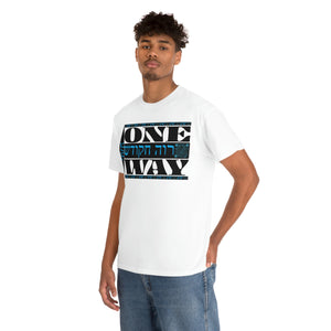 One Way Unisex Heavy Cotton Tee