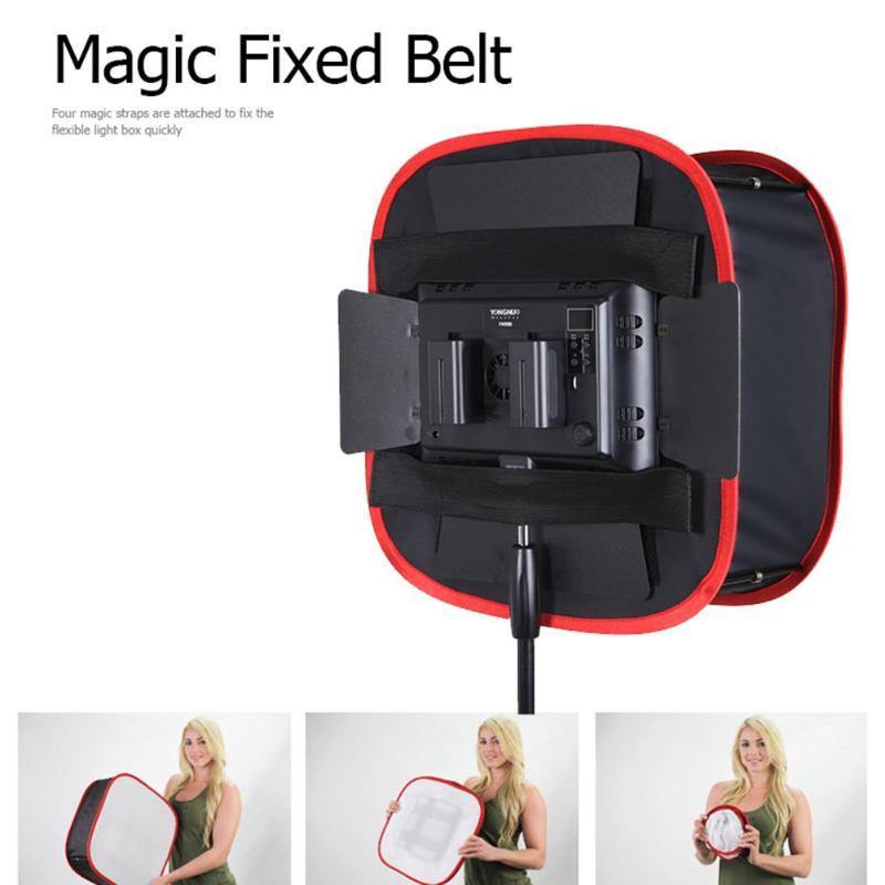 Universal Foldable Collapsible Portable Softbox Diffuser LED Soft Lamp Light Cover Box Digital Camera Photography Studio Tools - MCNM's Marketplace