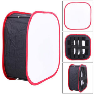 Universal Foldable Collapsible Portable Softbox Diffuser LED Soft Lamp Light Cover Box Digital Camera Photography Studio Tools - MCNM's Marketplace