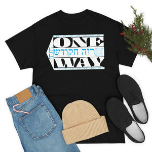 One Way Unisex Heavy Cotton Tee