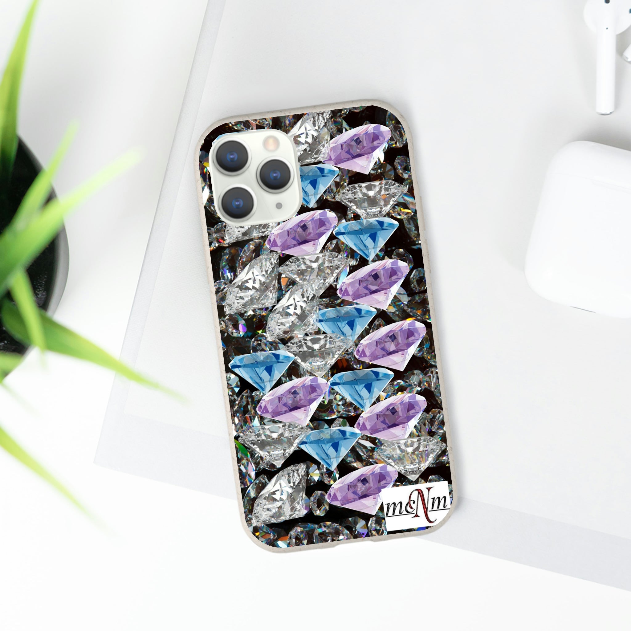 Diamonds Design Biodegradable Case