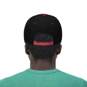 One Way Unisex Flat Bill Hat