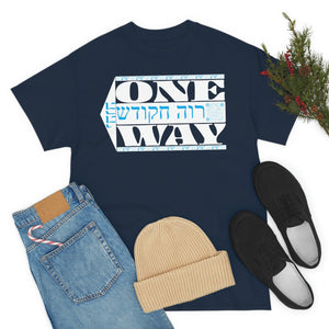 One Way Unisex Heavy Cotton Tee