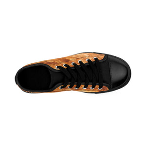 Wood Grain MCNM Marketing Men's Sneakers