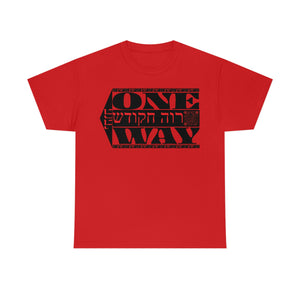 One Way Unisex Heavy Cotton Tee