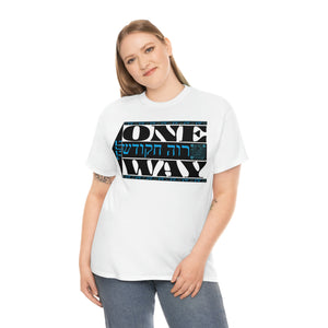 One Way Unisex Heavy Cotton Tee