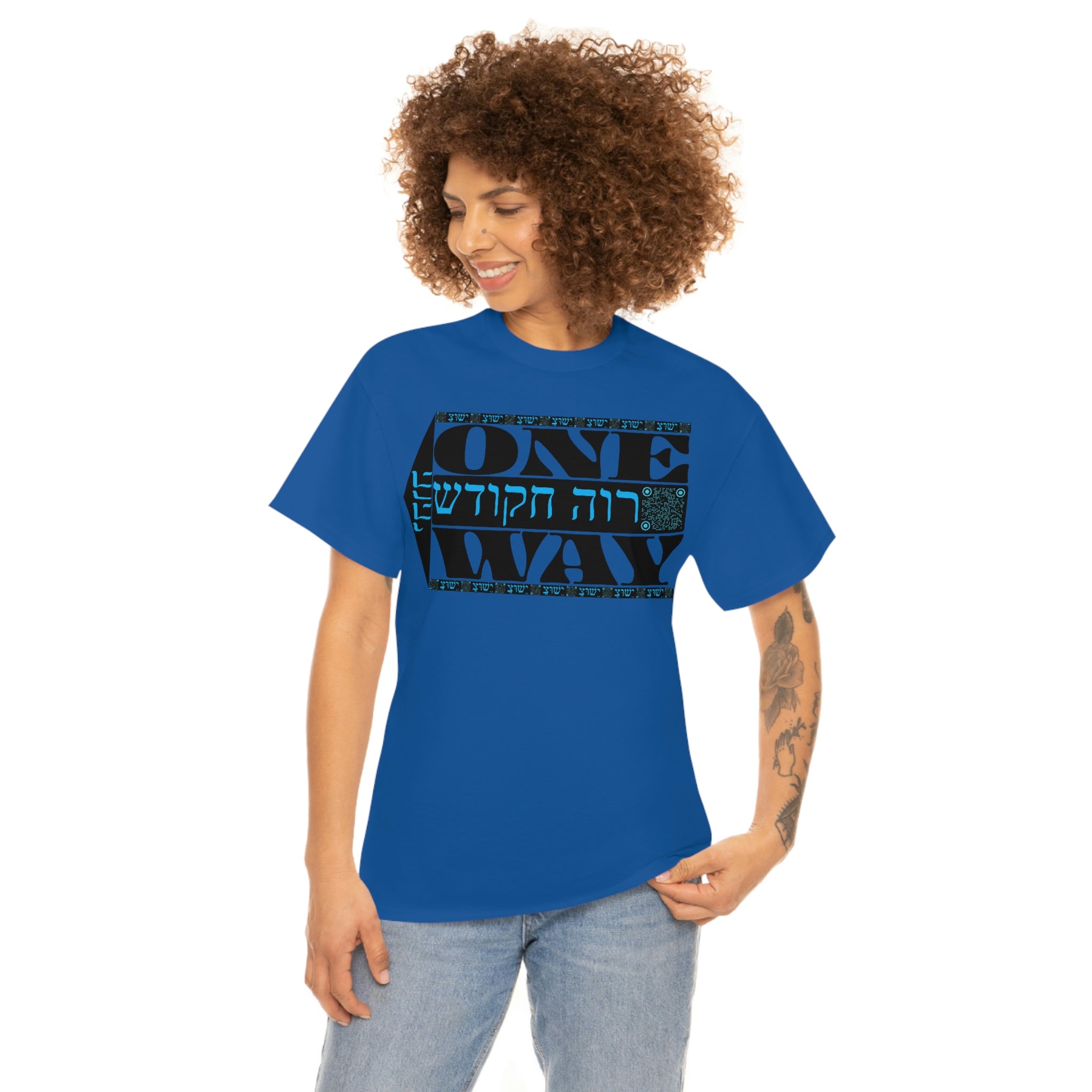 One Way Unisex Heavy Cotton Tee