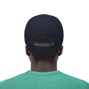 One Way Unisex Flat Bill Hat