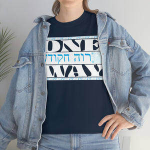 One Way Unisex Heavy Cotton Tee