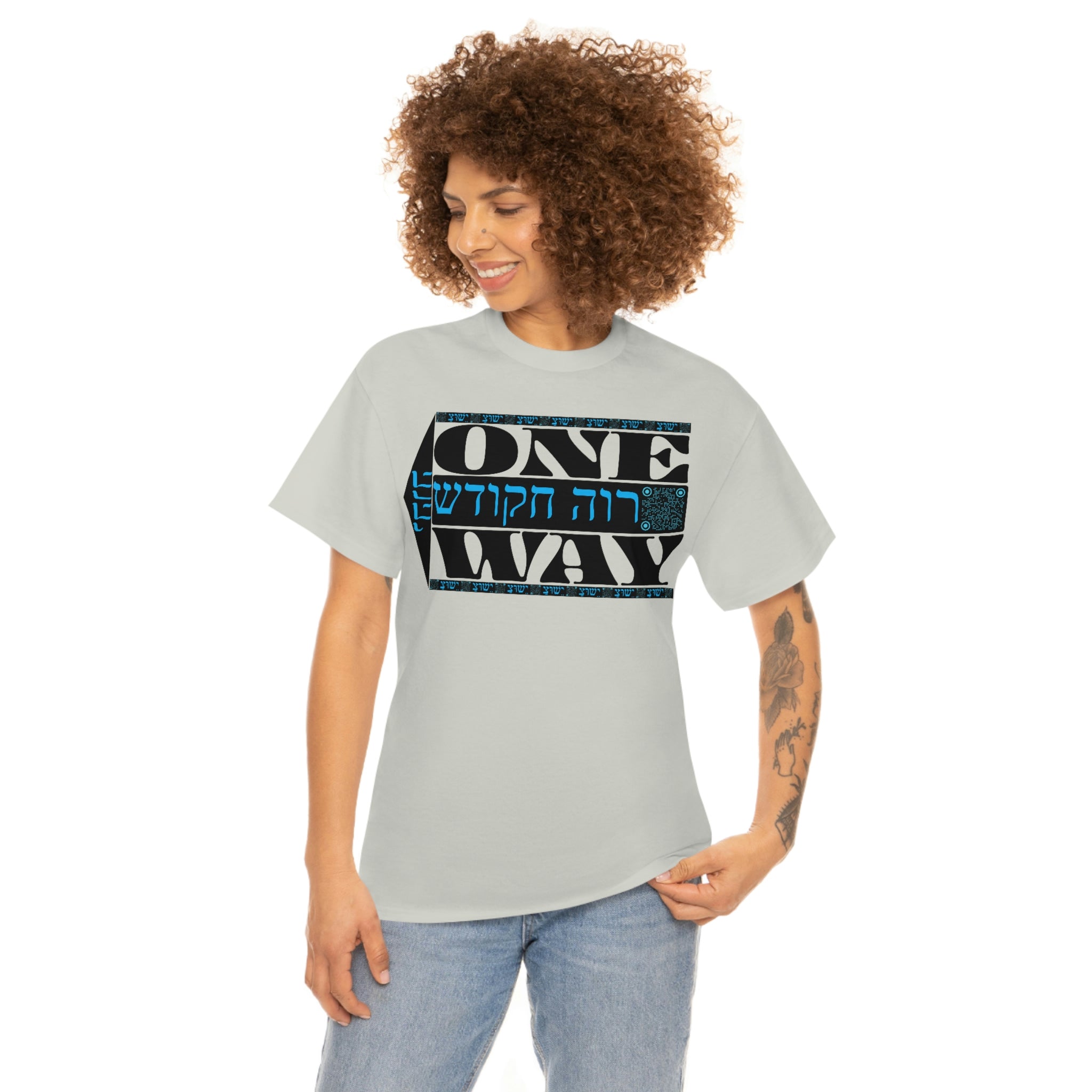 One Way Unisex Heavy Cotton Tee