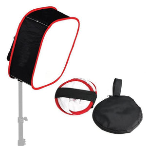 Universal Foldable Collapsible Portable Softbox Diffuser LED Soft Lamp Light Cover Box Digital Camera Photography Studio Tools - MCNM's Marketplace