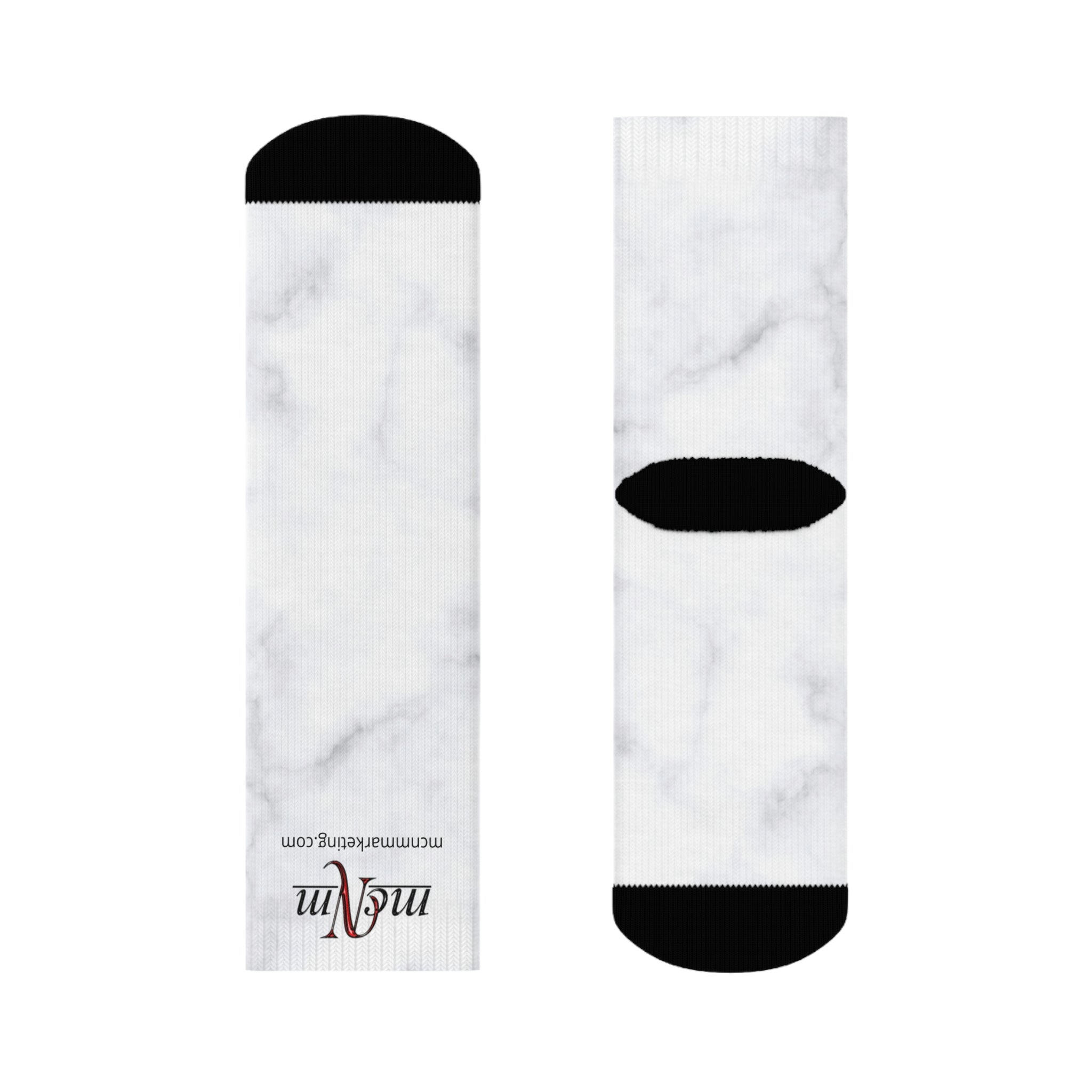 MCNM Marble Crew Socks