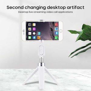 3 In1 Bluetooth Wireless Selfie Stick Tripod Foldable - MCNM's Marketplace