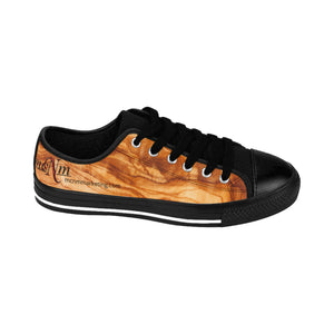 Wood Grain MCNM Marketing Men's Sneakers