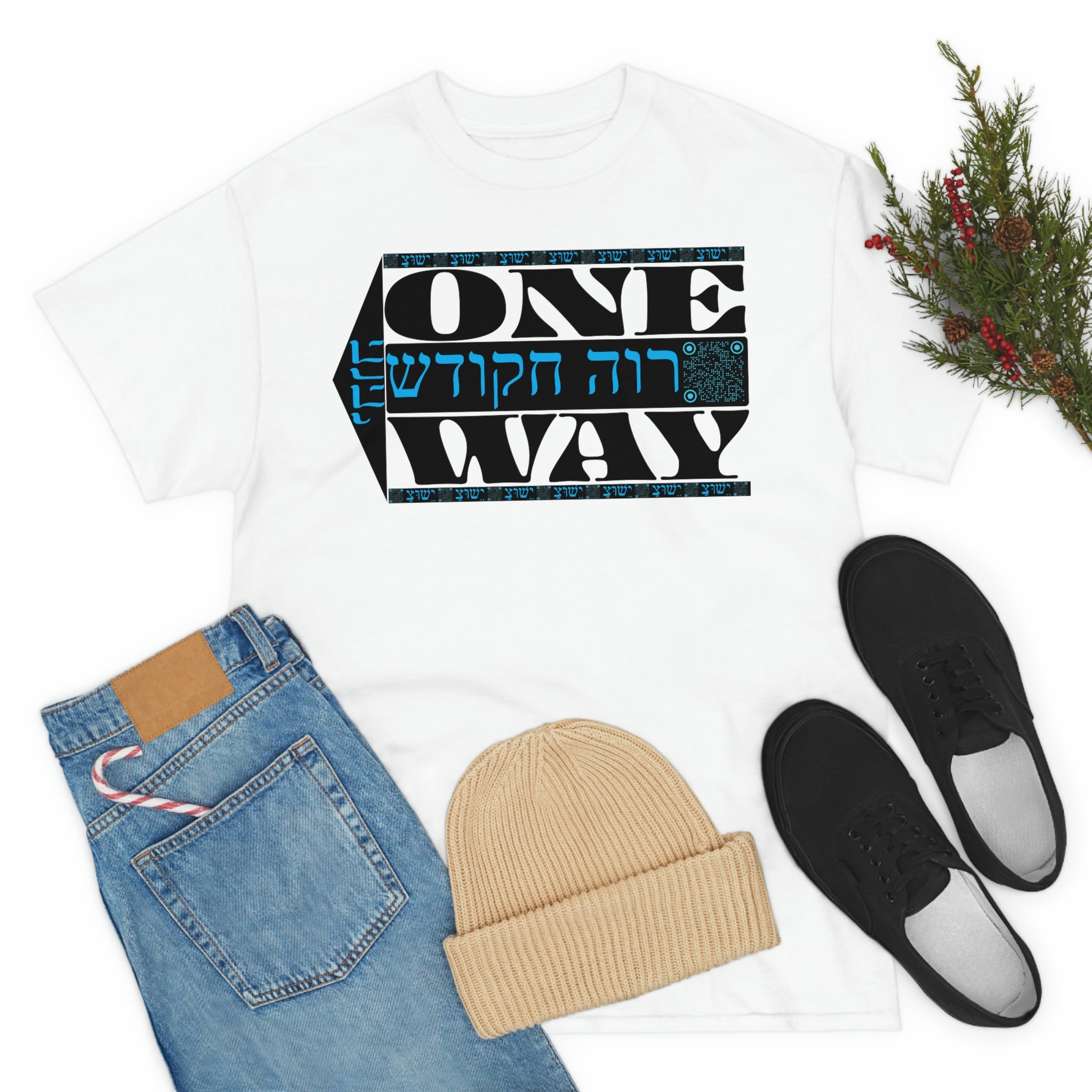 One Way Unisex Heavy Cotton Tee