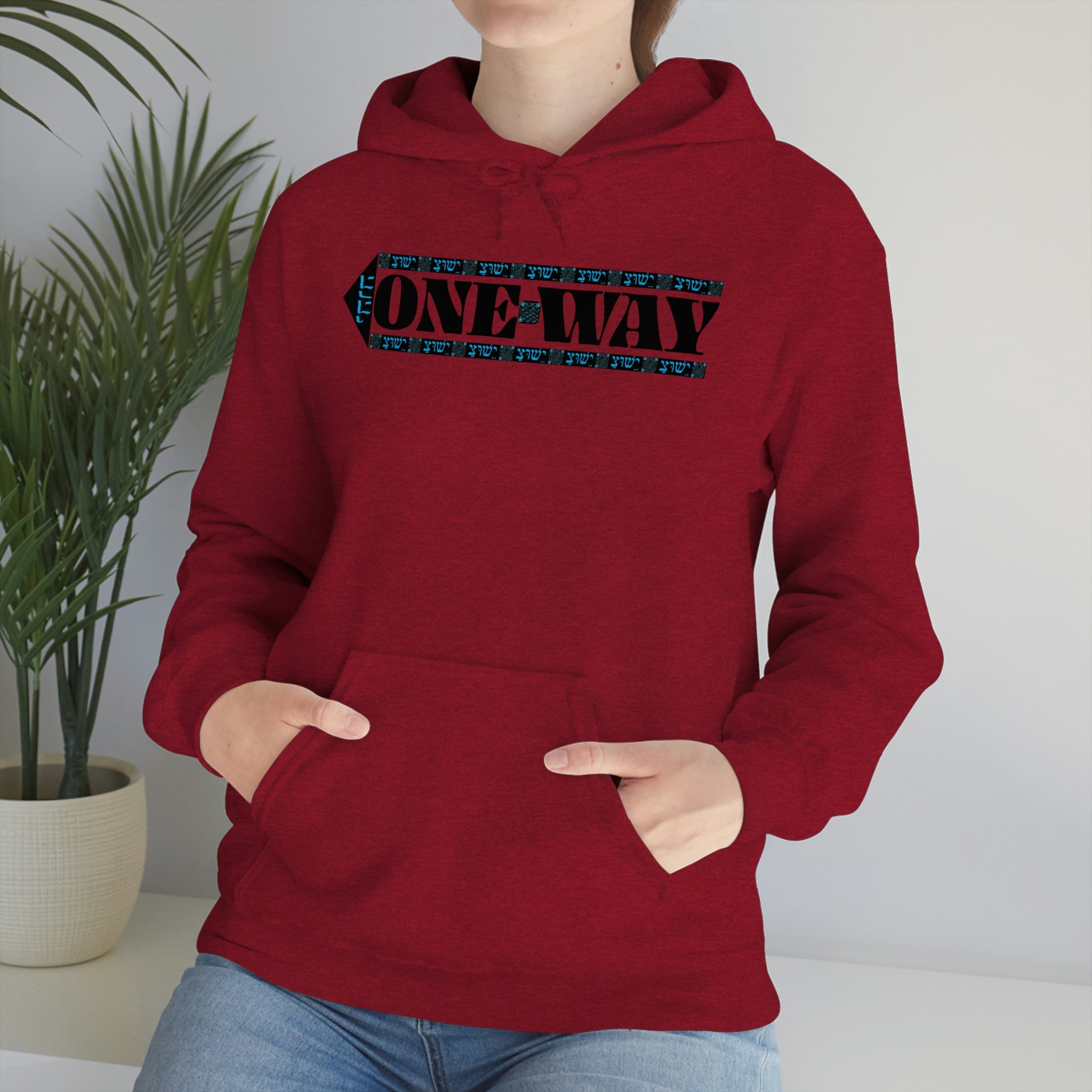 One Way Unisex Heavy Blend™ Hooded Sweatshirt