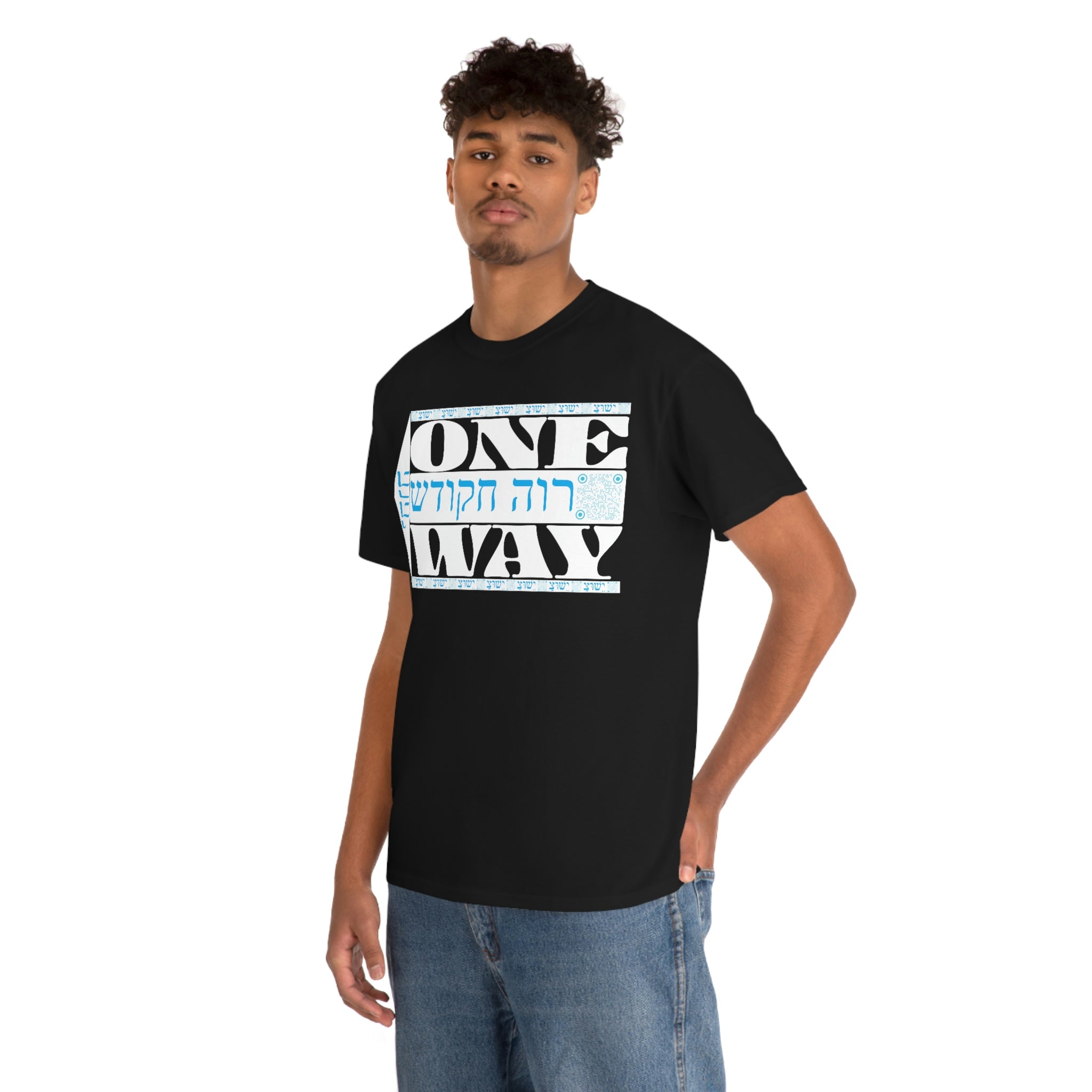 One Way Unisex Heavy Cotton Tee