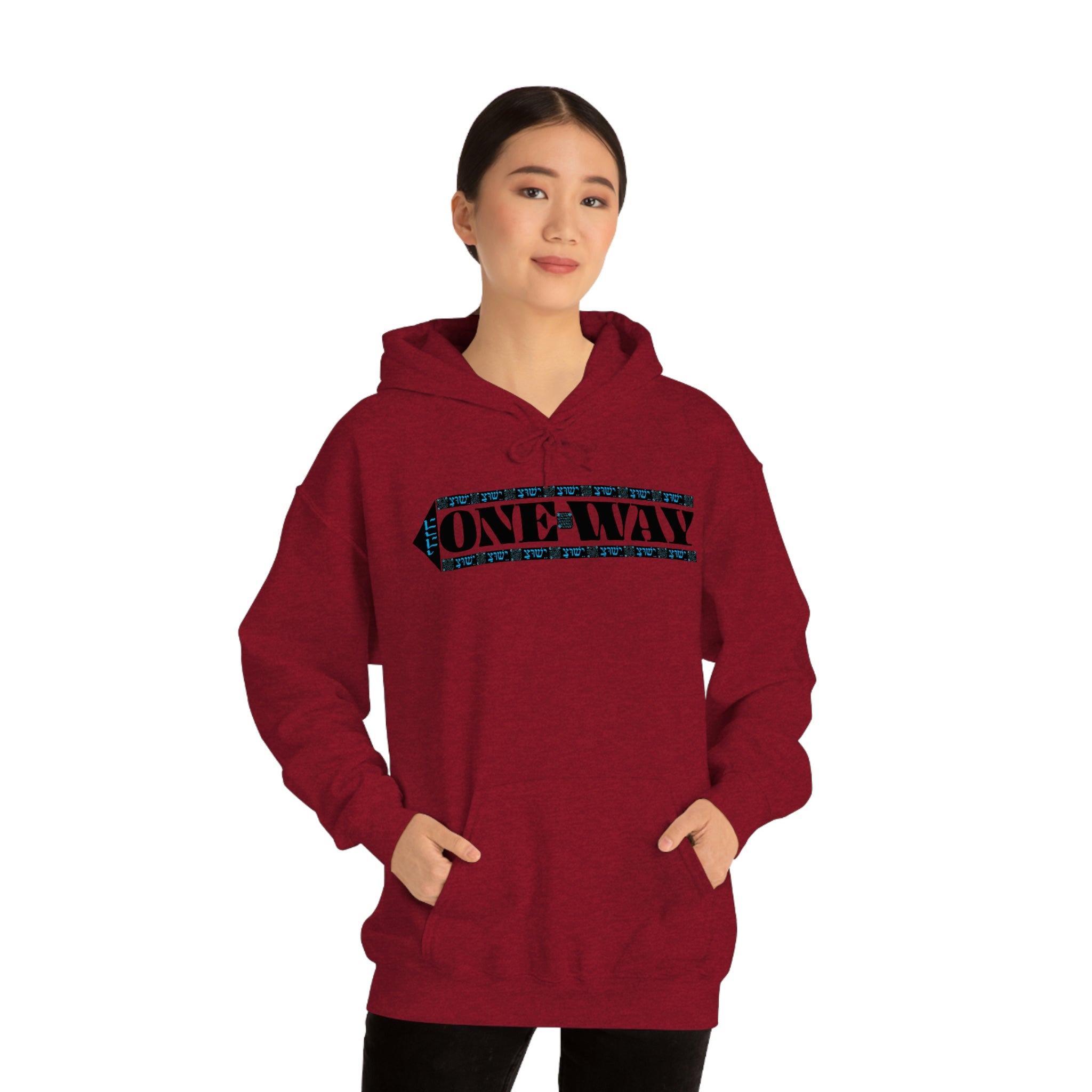 One Way Unisex Heavy Blend™ Hooded Sweatshirt