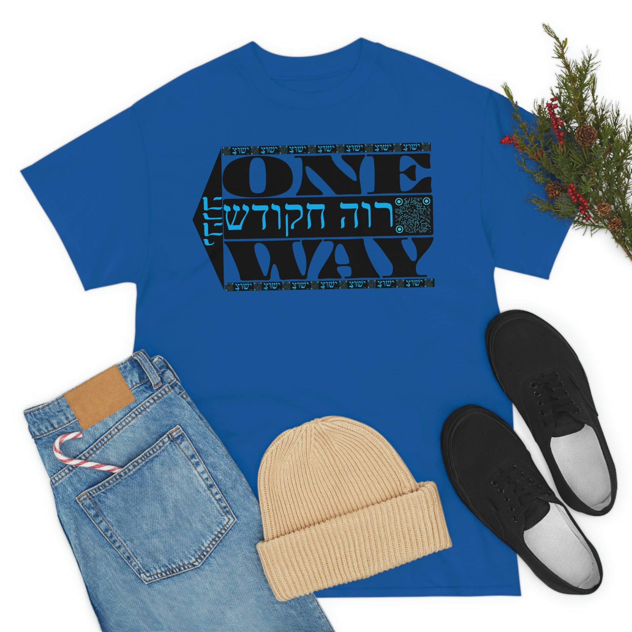 One Way Unisex Heavy Cotton Tee