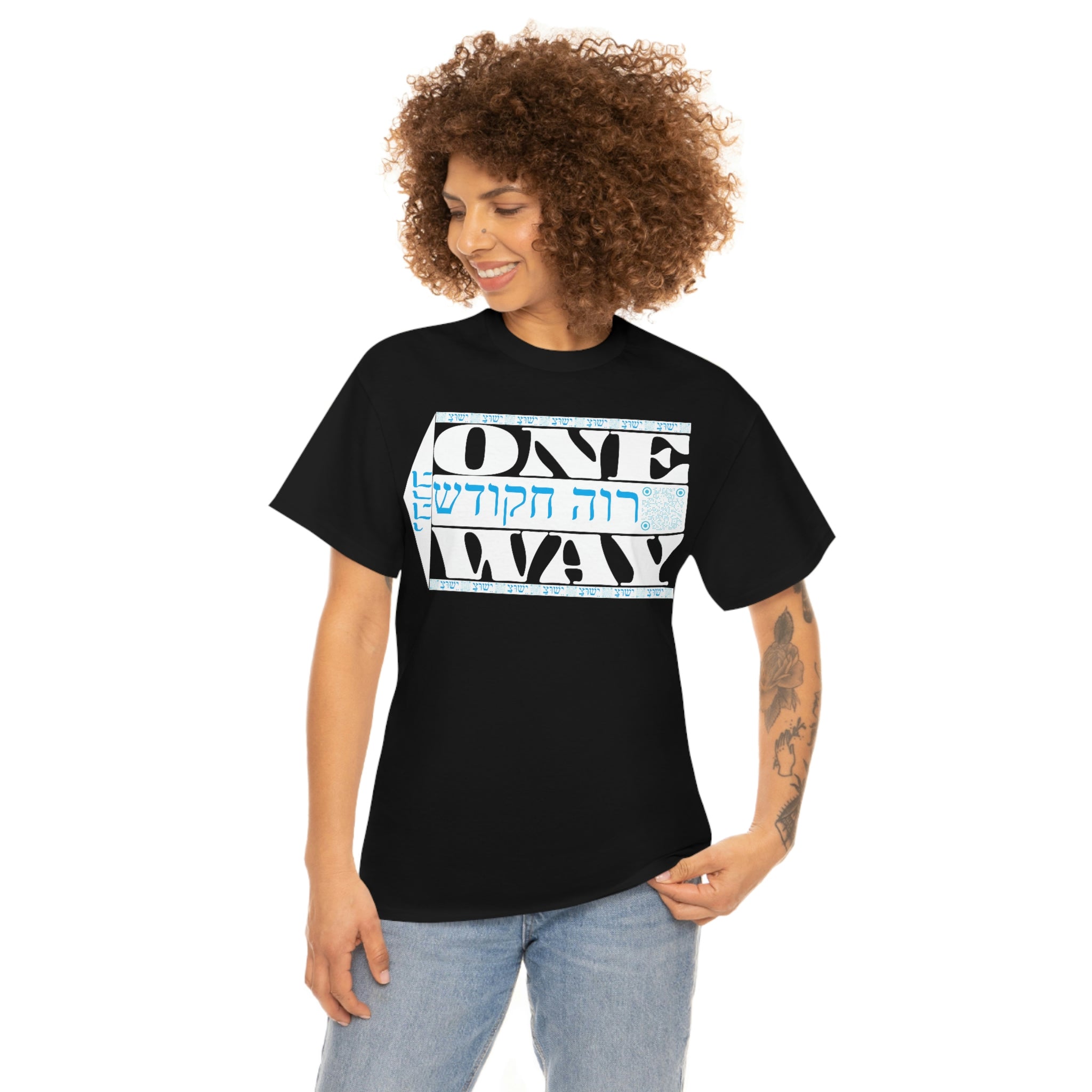 One Way Unisex Heavy Cotton Tee