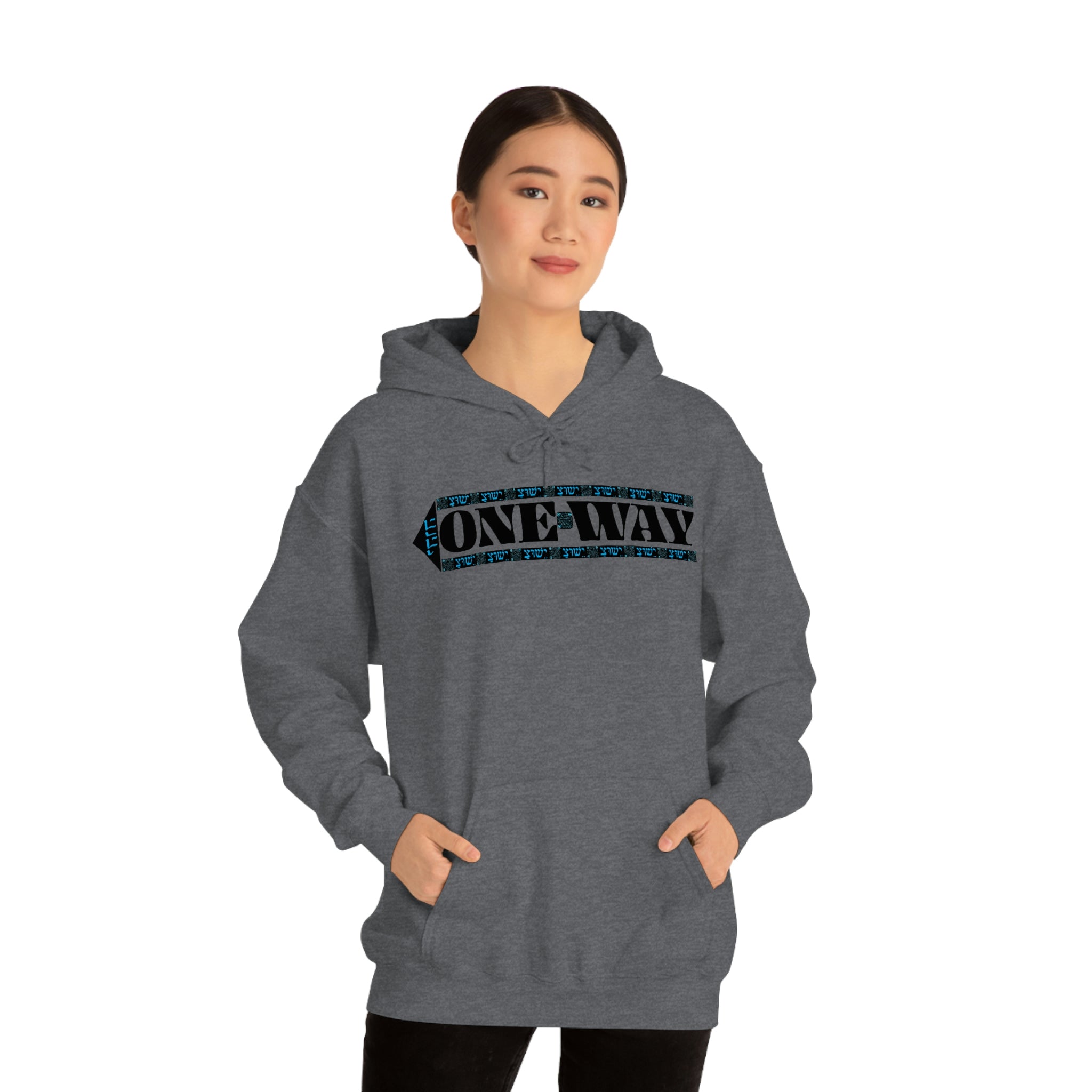 One Way Unisex Heavy Blend™ Hooded Sweatshirt