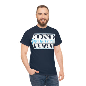 One Way Unisex Heavy Cotton Tee