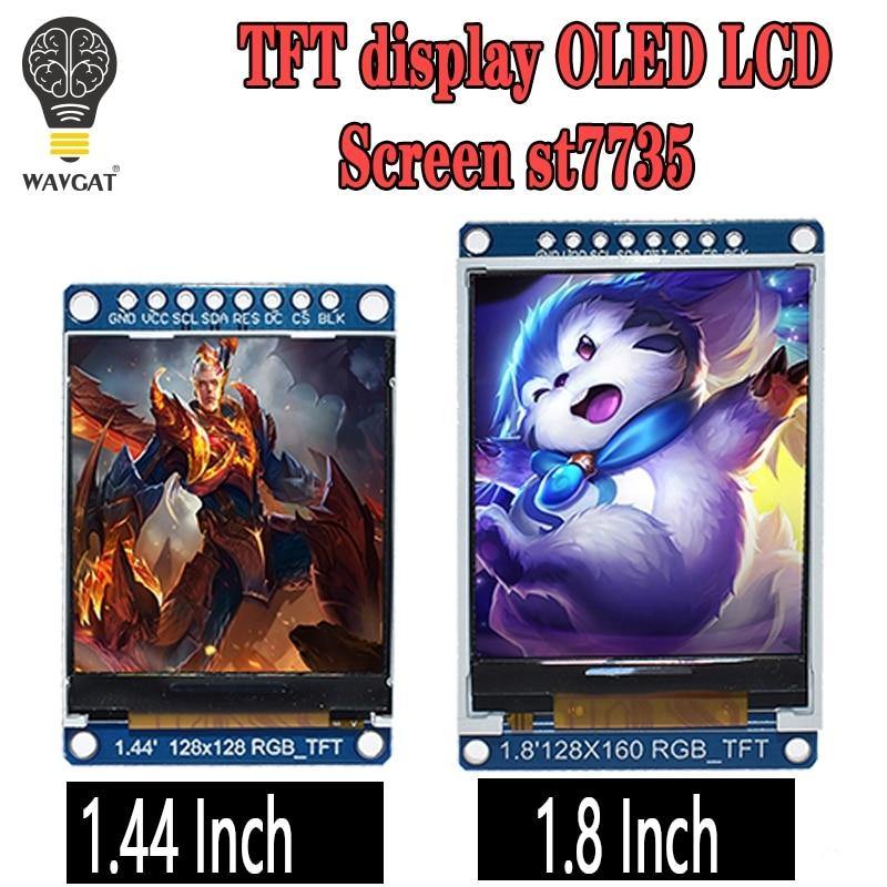 3.3V 1.44 1.8 inch Serial 128*128 128*160 65K SPI Full Color TFT IPS LCD Display Module Board Replace OLED ST7735 - MCNM's Marketplace