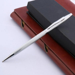 luxury high quality Twist Wave pattern drawing ink METAL Ballpoint Pen Stationery Office school supplies new - MCNM's Marketplace