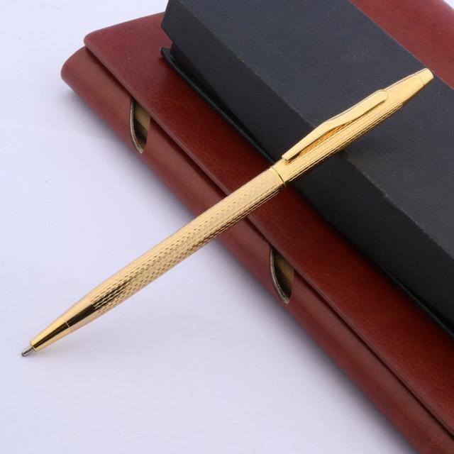 luxury high quality Twist Wave pattern drawing ink METAL Ballpoint Pen Stationery Office school supplies new - MCNM's Marketplace