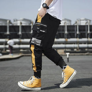 Streetwear Men's Multi Pockets Cargo Harem Pants Hip Hop Casual Male Track Pants Joggers Trousers Fashion Harajuku Men Pants - MCNM's Marketplace