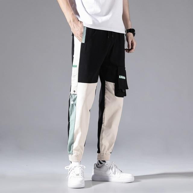 Streetwear Men's Multi Pockets Cargo Harem Pants Hip Hop Casual Male Track Pants Joggers Trousers Fashion Harajuku Men Pants - MCNM's Marketplace