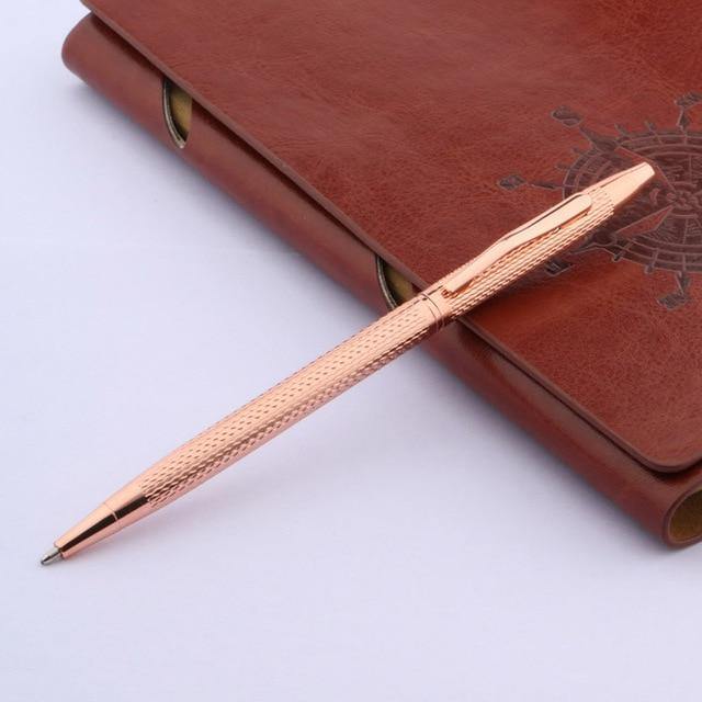 luxury high quality Twist Wave pattern drawing ink METAL Ballpoint Pen Stationery Office school supplies new - MCNM's Marketplace