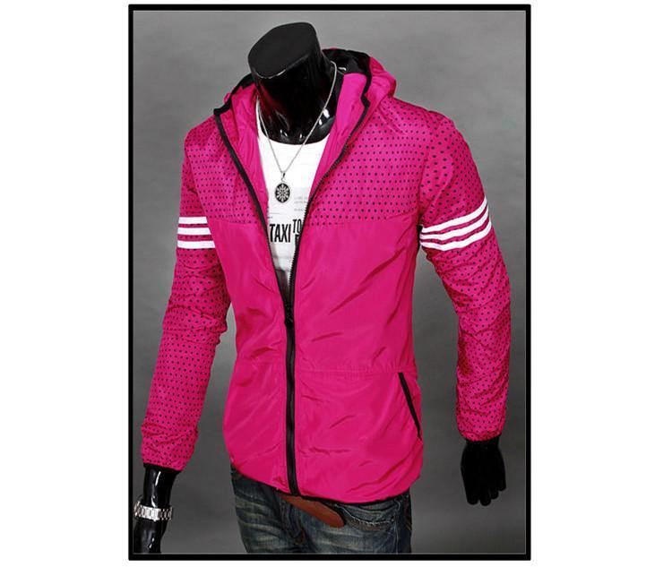 2015 New Fashion Korea Style Jacket Free Shipping Patchwork College Baseball Cotton Jacket Men's Clothing Coats 4 Color - MCNM's Fashion Bug