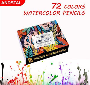 Andstal 48/72/120/160/180 Professional Oil Color Pencil Set Watercolor Drawing colored pencils wood colour coloured pencils kids - MCNM's Marketplace