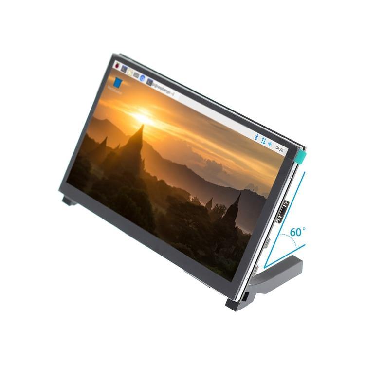7 inch 1024x600 LCD  D display with bracket-h  Full viewing angle panel at 178 degrees for raspberry PI 3B +  4B - MCNM's Marketplace