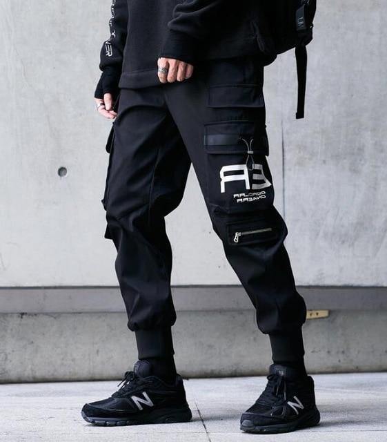 Streetwear Men's Multi Pockets Cargo Harem Pants Hip Hop Casual Male Track Pants Joggers Trousers Fashion Harajuku Men Pants - MCNM's Marketplace